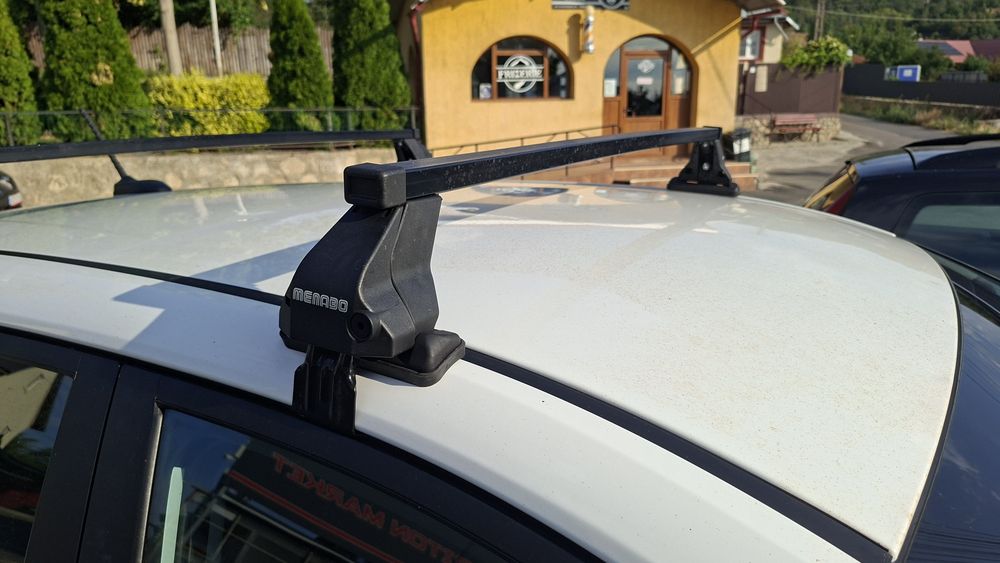 Bare portbagaj transversale Menabo Omega Toyota Yaris, hyundai i20, dacia