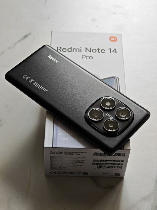 Redmi Note 14 Pro 256 gb Ram 8+6 полный комплект