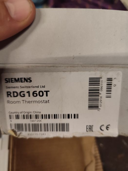 Termostat siemens