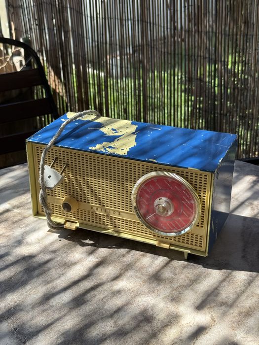 Philetta Philips DeLuxe radio de colectie pe lampi lampa 1961 tuner