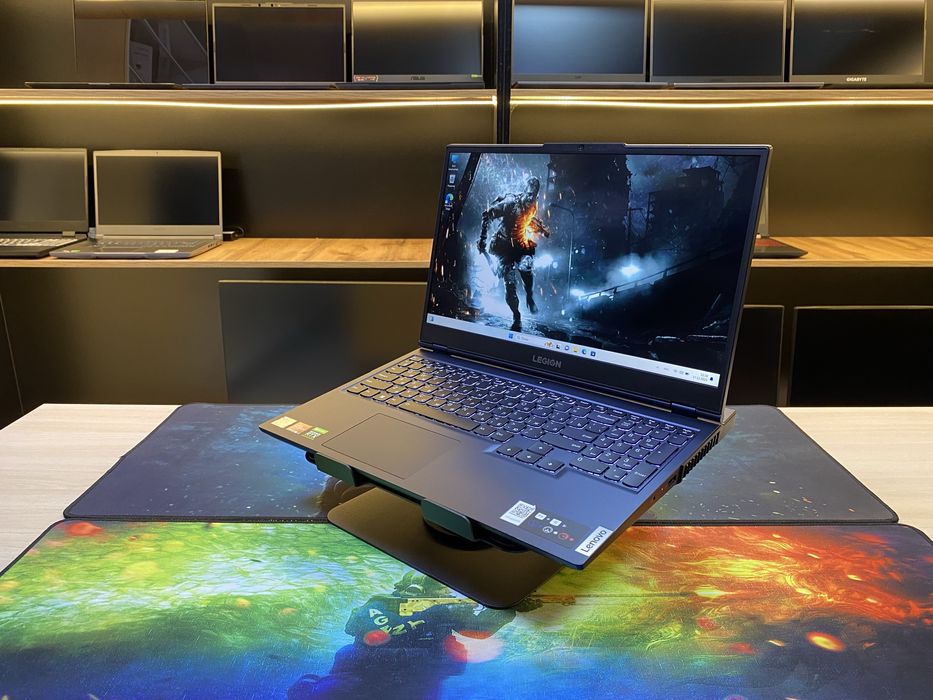 Игровой Ноутбук LENOVO LEGION 5 AMD Ryzen 5-5600H! 16GB! RTX 3050 4GB