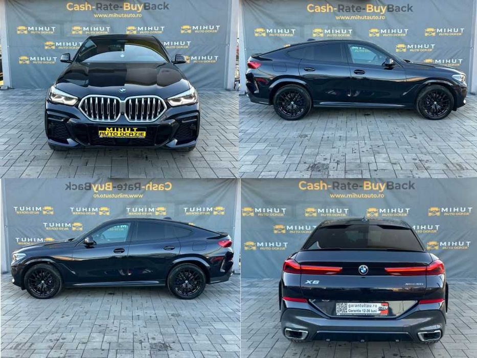 BMW X6 3.0 Benzina + Electric (333 CP) 2021 | Rate fixe | Garantie