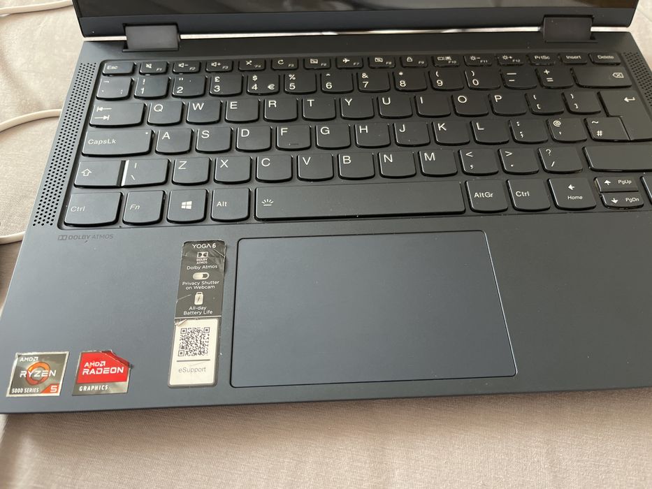 Laptop lenovo yoga 6 amd ryzen5 5500U