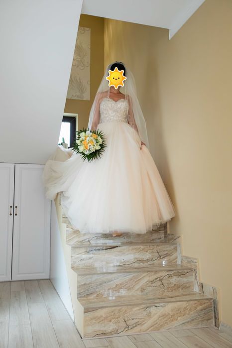Rochie mireasa Amanda Luxury Edition + Voal