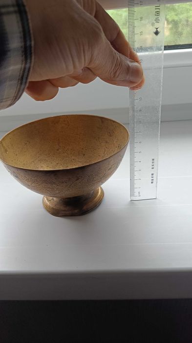 Чаша латунь СССР наверное