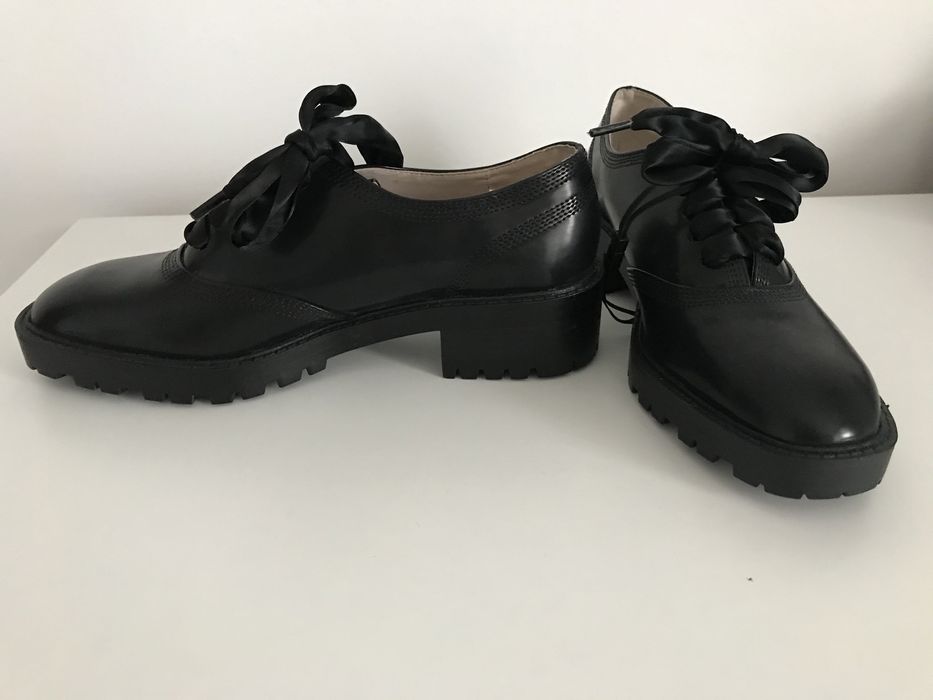 Pantofi Zara  Basic tip Blucher