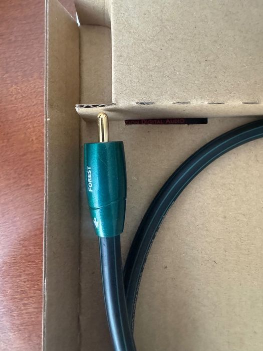Cablu Digital Coaxial Audio Hi-Fi AudioQuest Forest, 0.75m, nou, factura, garantie