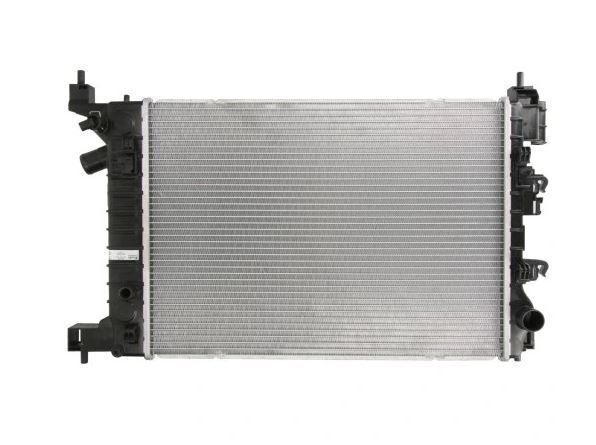 Radiator racire Chevrolet Aveo T300, 2011-2014, motor 1.2, 51/63 kw; 1.4, 74 kw, benzina, cutie manuala, cu/fara AC, 550x396x23 mm, aluminiu/plastic