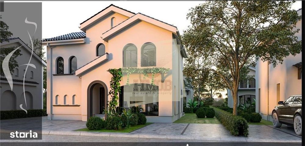 Casa individuala 120 mp utili cu 4 camere 2 bai mp si teren 264 mp