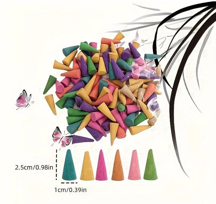 Курильница и ароматические конусы