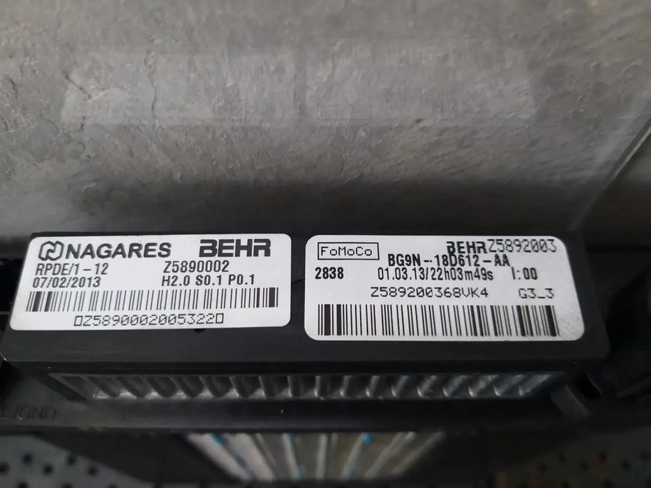 Rezistenta electrica bord land rover range rover evoque l538 bg9n18d612aa