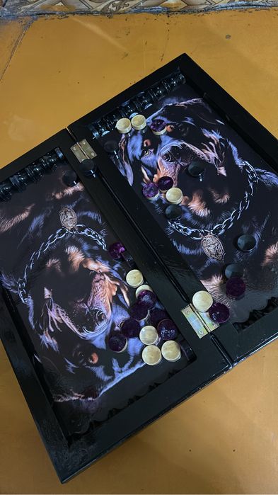 Нарды и шахматы деревянные