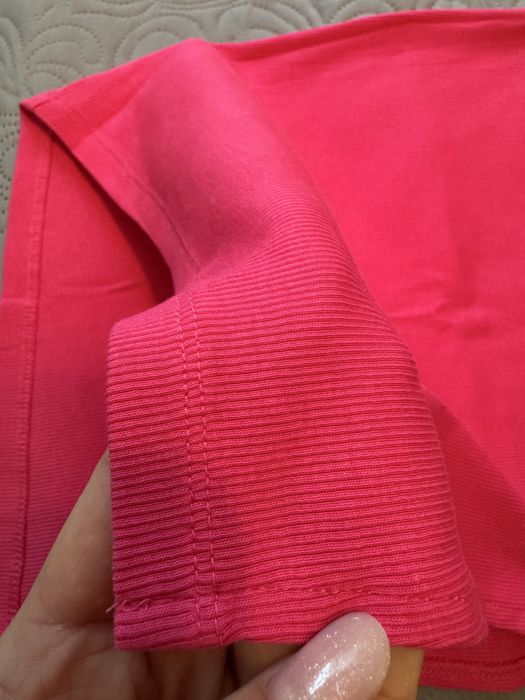 Rochie lunga roz Amisu