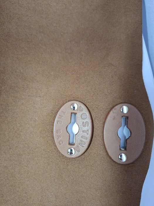 Geantă Zanellato  Postina, medium piele naturală, nouă, maro coniac