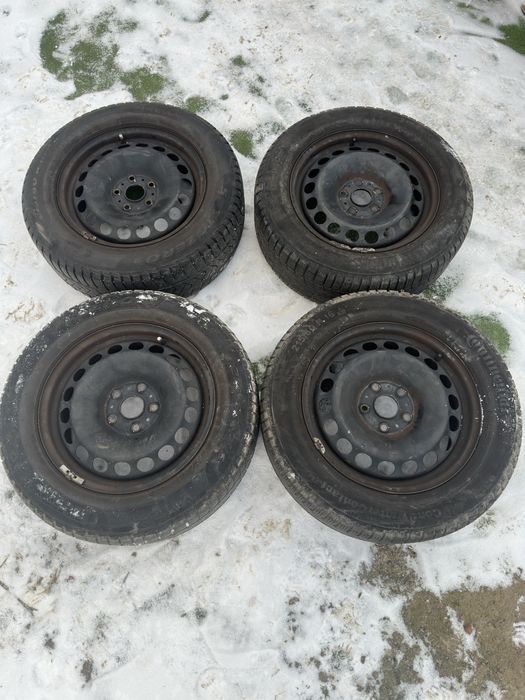 Jante tabla cu cauciuri 215/60/R16