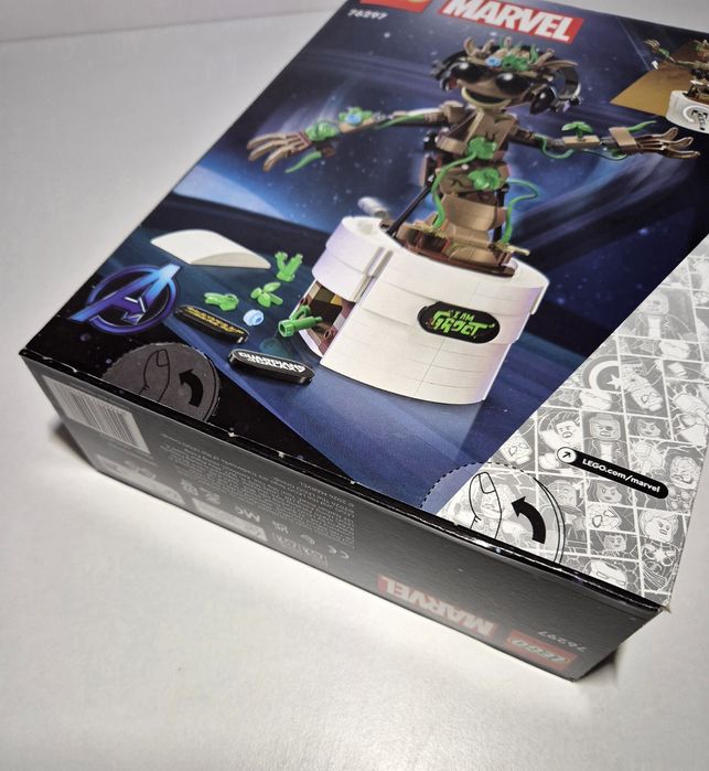Lego 76297 MARVEL Baby Groot Dancing - Groot Dansator SIGILAT/NOU