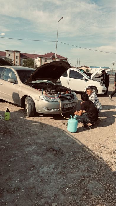 Заправка автокондиционер