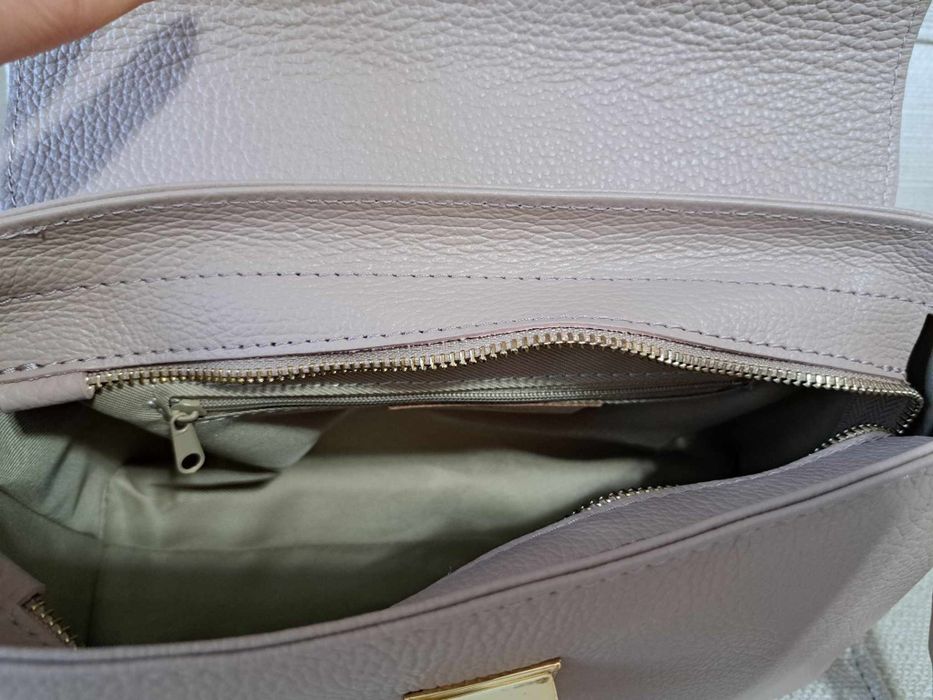 Дамска чанта естествена кожа