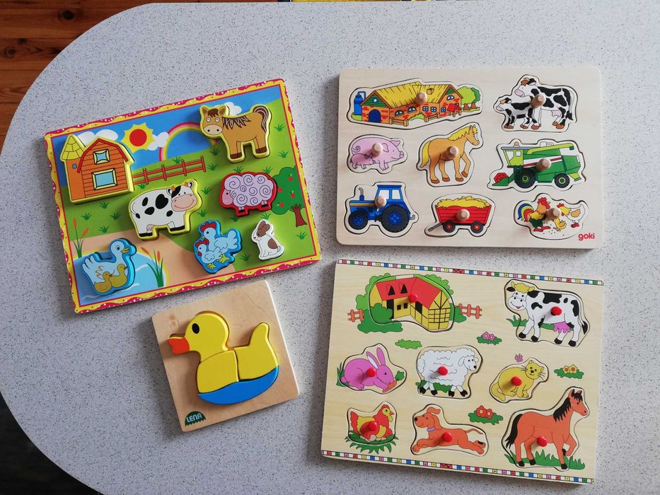 Дървени играчки - пъзел