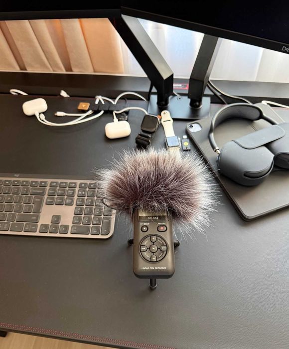 Tascam DR 05X Recorder Audio Tripod Mini Paravant Vant 500 RON Brasov