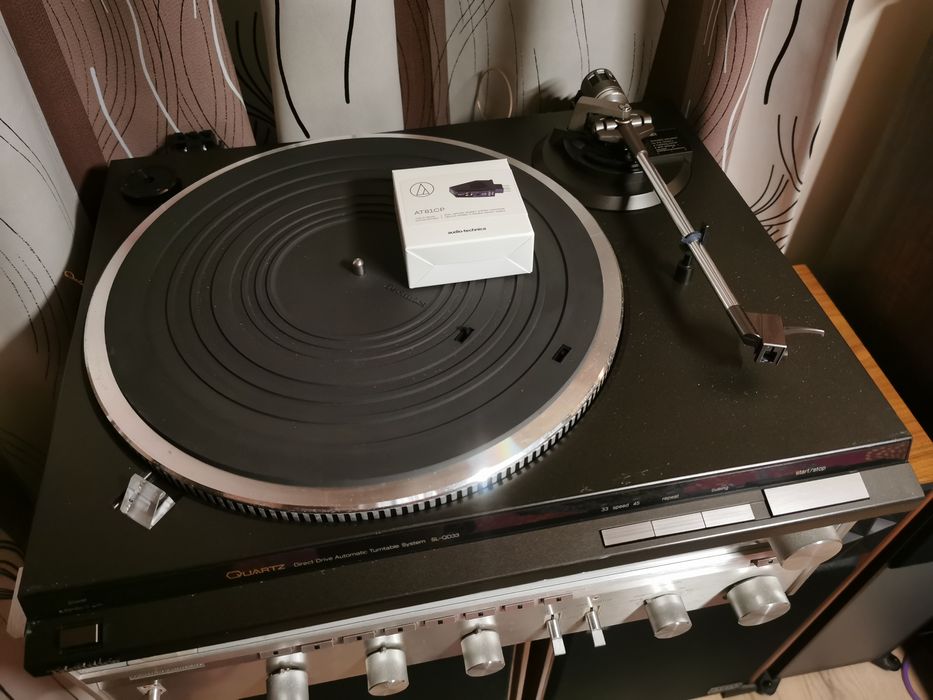 Technics qd33 cu doza AT