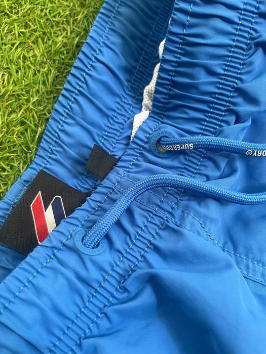 Мъжки къси панталонки : SUPERDRY Applique 19 inch Recycled Swim Shorts XL