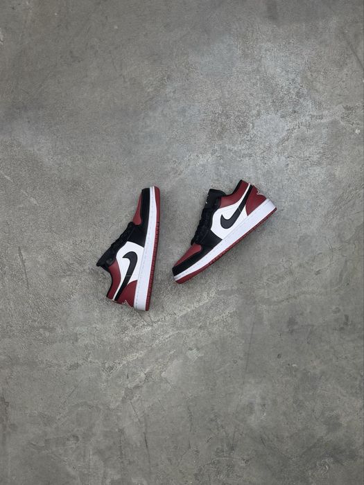 Jordan кроссовки Air Jordan 1 Low Bred Toe