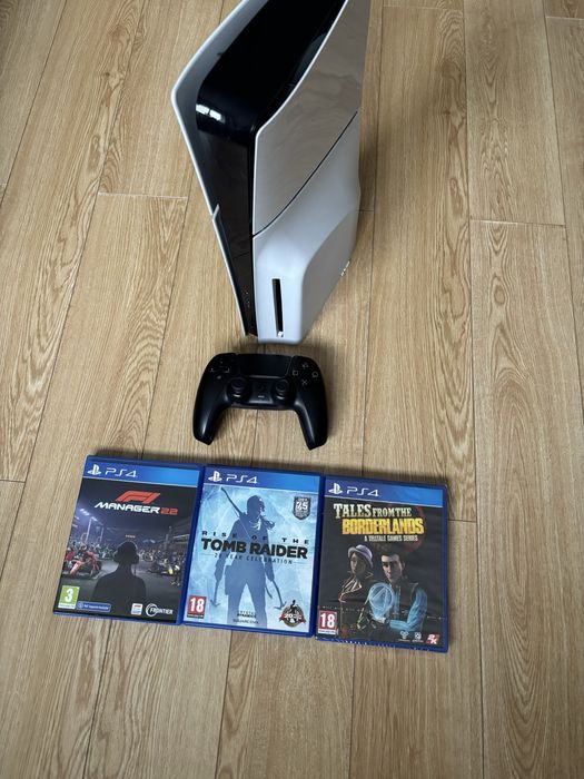 Consola Playstation 5 Slim cu disc + jocuri