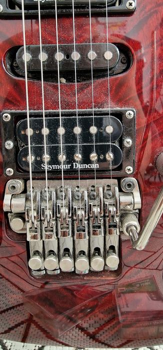 Chitara Ibanez S 470 DXQM  upgrade Seymoir Duncan,model rar