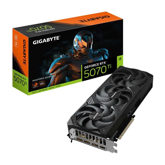 Видеокарта GIGABYTE GeForce RTX 5070 Ti Windforce OC SFF