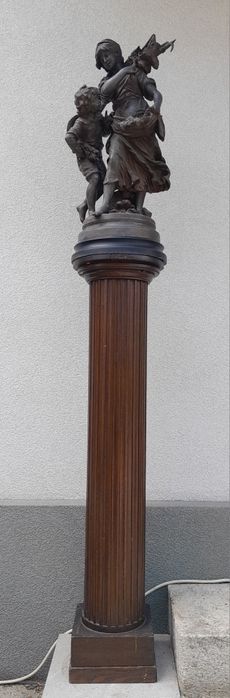 Statueta bronz Aug Moreau