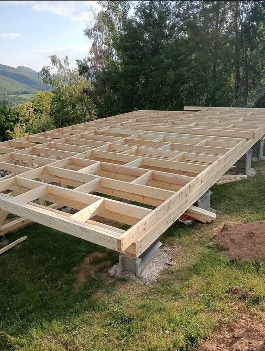 Casa din lemn modulare la cheie