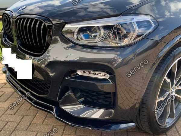 Prelungire lip bara fata Bmw X3 G01 MPachet 2018-2021 v1 Maxton Design