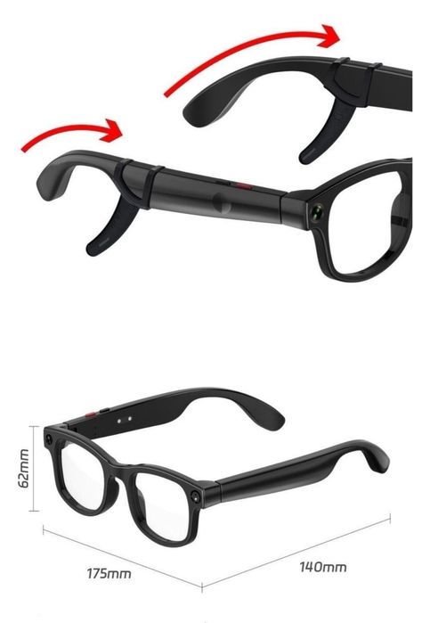 Смарт очки видео + камера