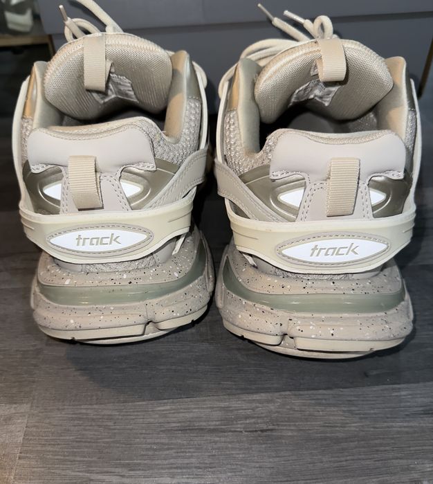 balenciaga track beige