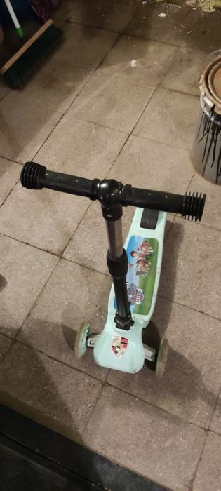 Детский самокат трёхколёсный