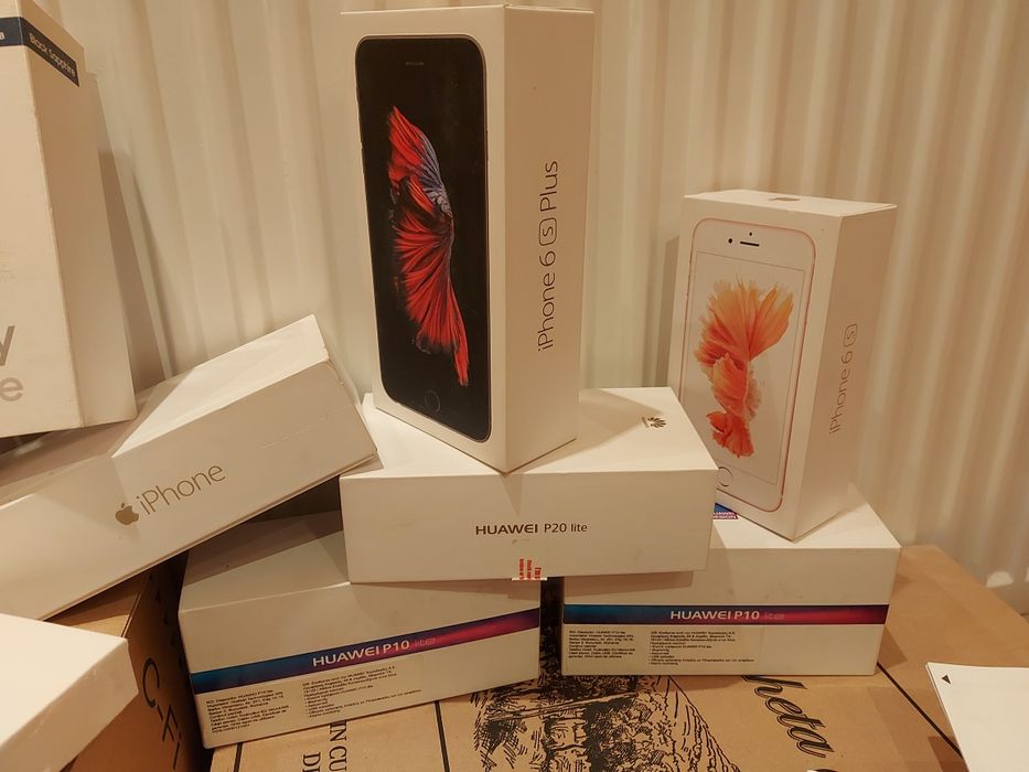 Cutii cu/fara accesorii iPhone 6 6s Plus 7 Huawei P10 P20 Note 5 S6 S8