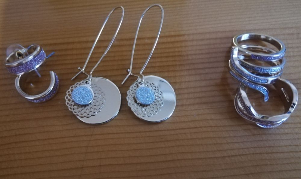 Обеци и пръстени