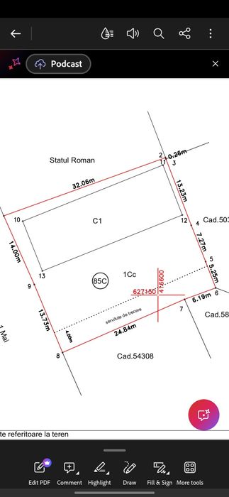 Hala + teren de vânzare Dej str. 1 Mai nr. 85