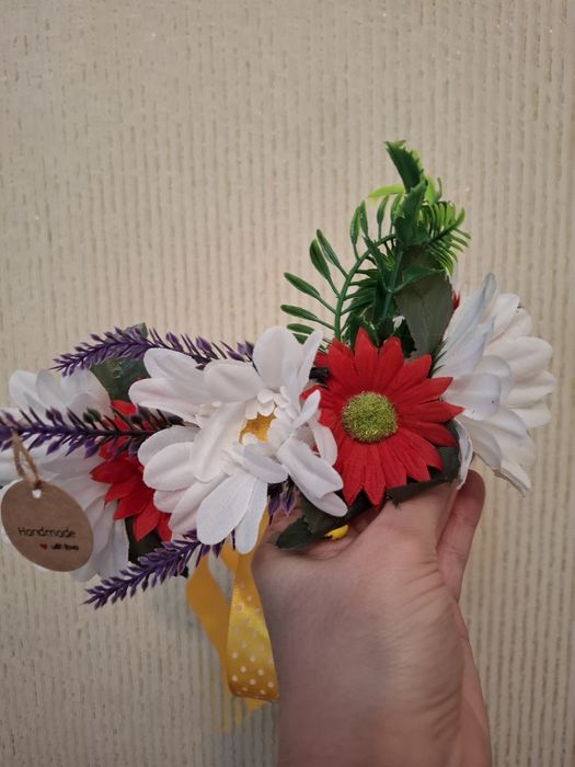 Венок повязка весенний