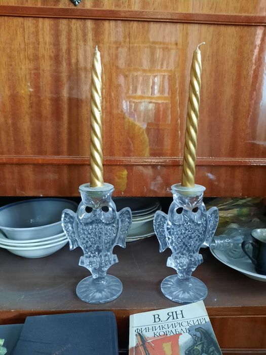Продам подсвечник хрусталь