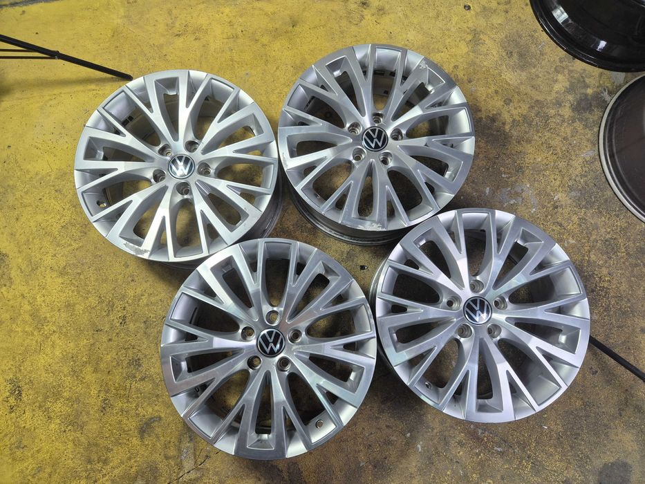 4 Jante Aliaj 5x112 17'' OEM VW Golf Passat Sharan Touran Tiguan Caddy
