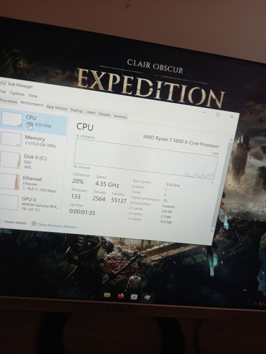 2К/1440p МОЩЕН Геймърски Компютър RTX 3080