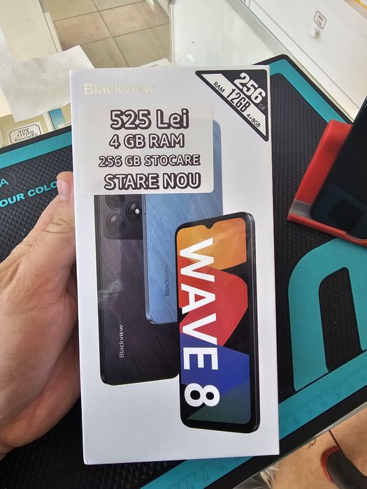 Blackview Wave 8, 4/256 GB, Nou, 2 ani garanție