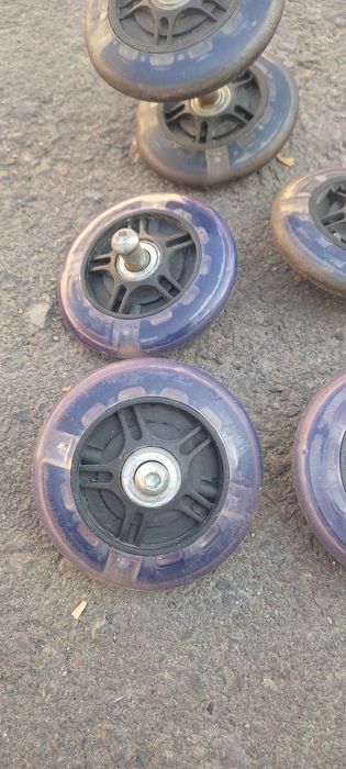 Колеса каучуковые