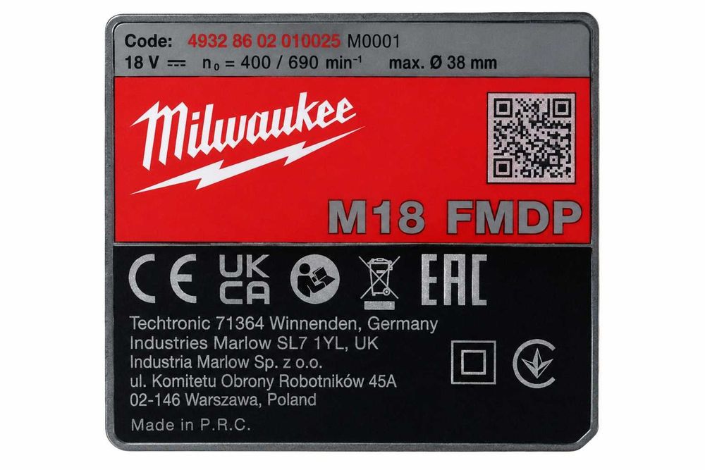 Milwaukee M18 FMDP masina gaurit magnetica 18V FUEL