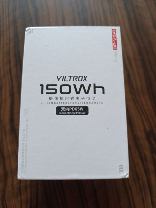 V Mount батерия за камери и осветление