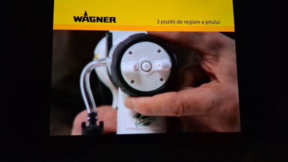 pistol de zugravit Wagner, stare : Functional