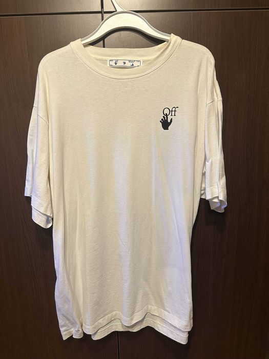 OFF-WHITE Oversized Marker Arrow Tee