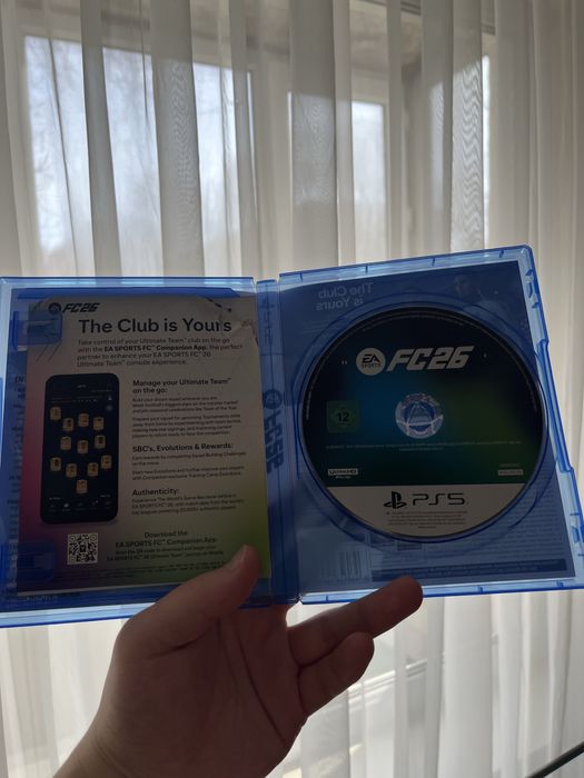 Диск для PS5 FIFA 26